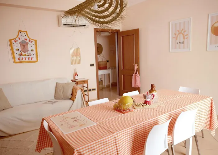 Charming Apartment 3 Balconies & Sea-View, Gioiosa Marea, Arancia By Ideal Sicily